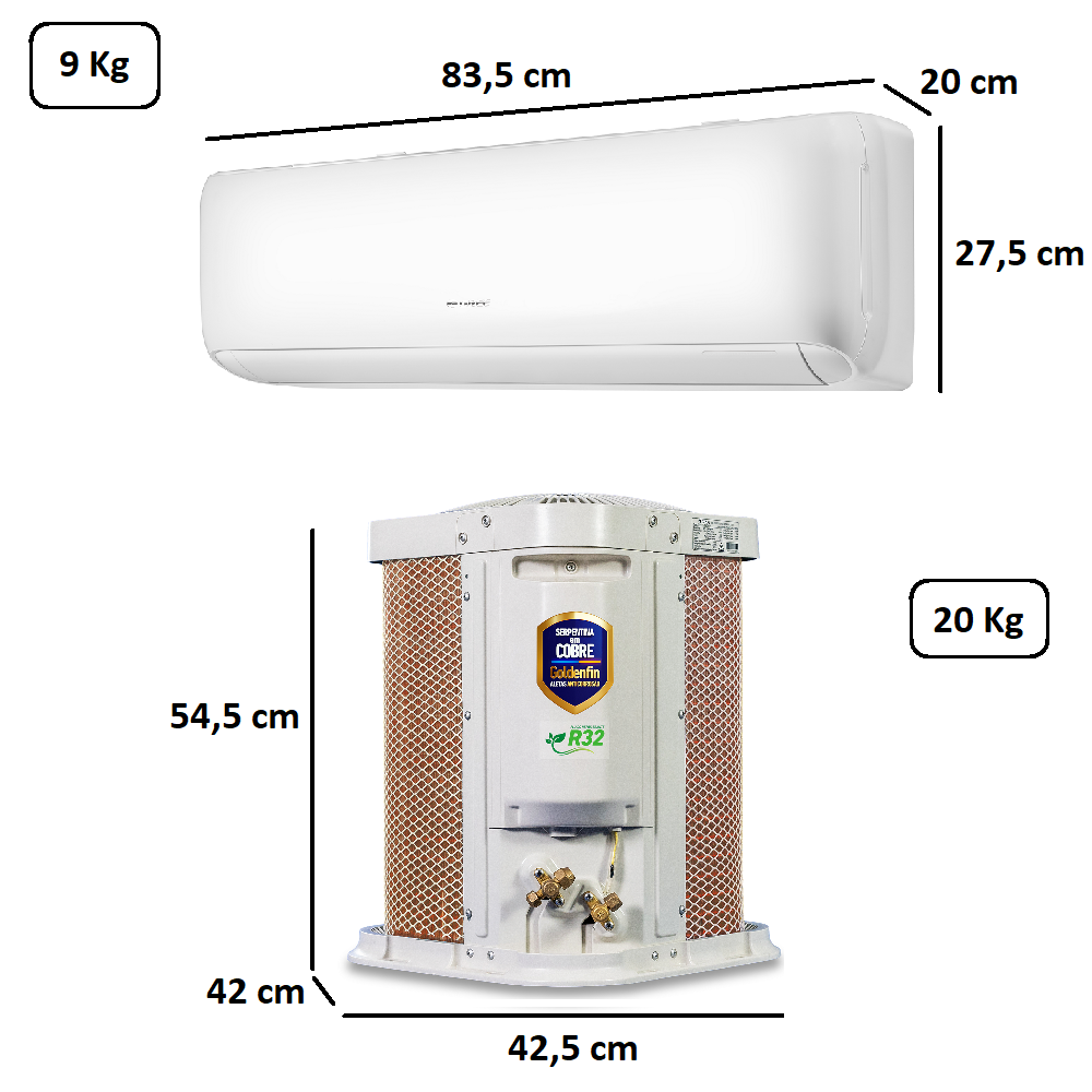 Ar Condicionado Split Gree Inverter 12000 Btus G Classic GWC12ATCD6DNA1CB 220V, , large image number 5